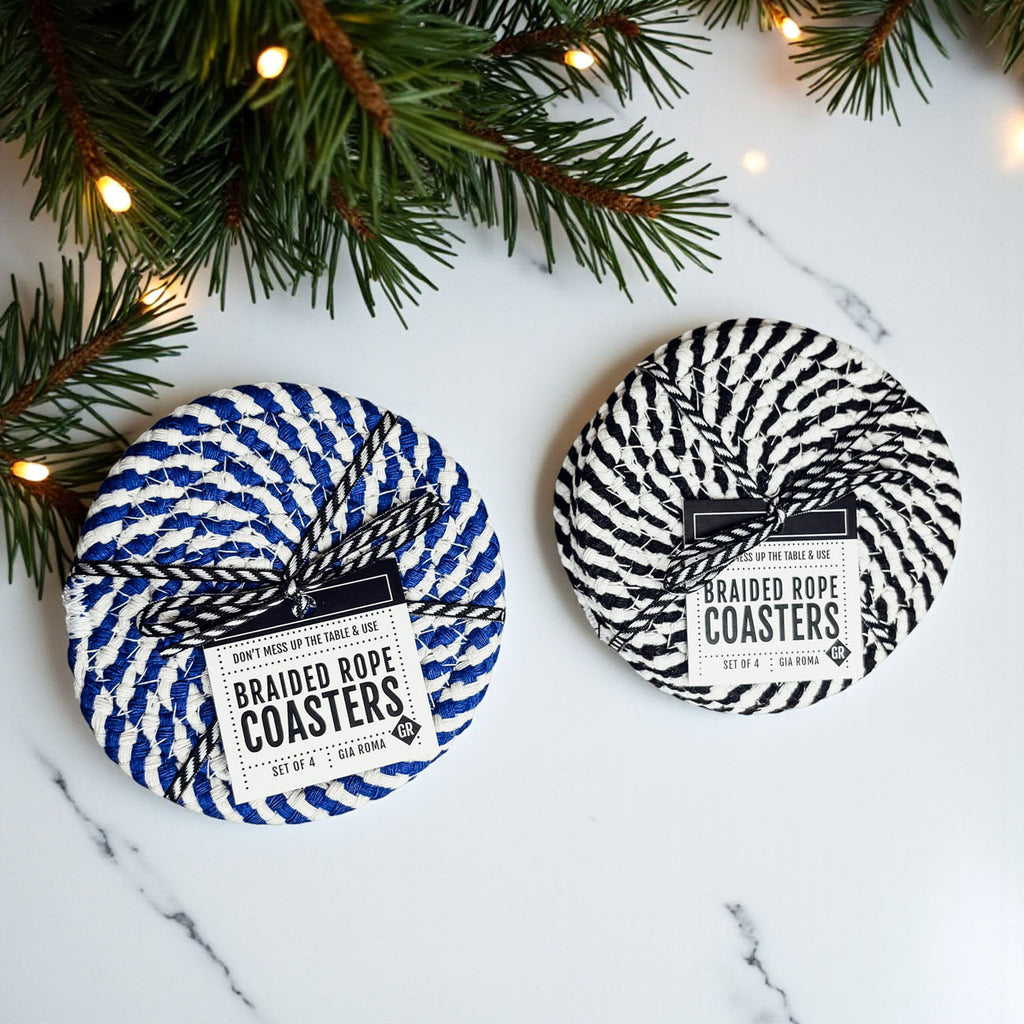 Blue Braided 4pk Gia Roma