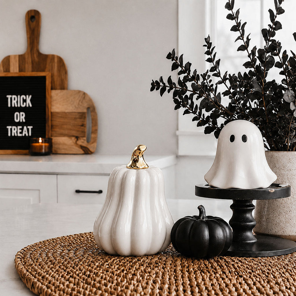 White Luxe Pumpkin Gia Roma