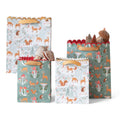 Woodland Flora & Fauna Gift Bags Rust & Cinder