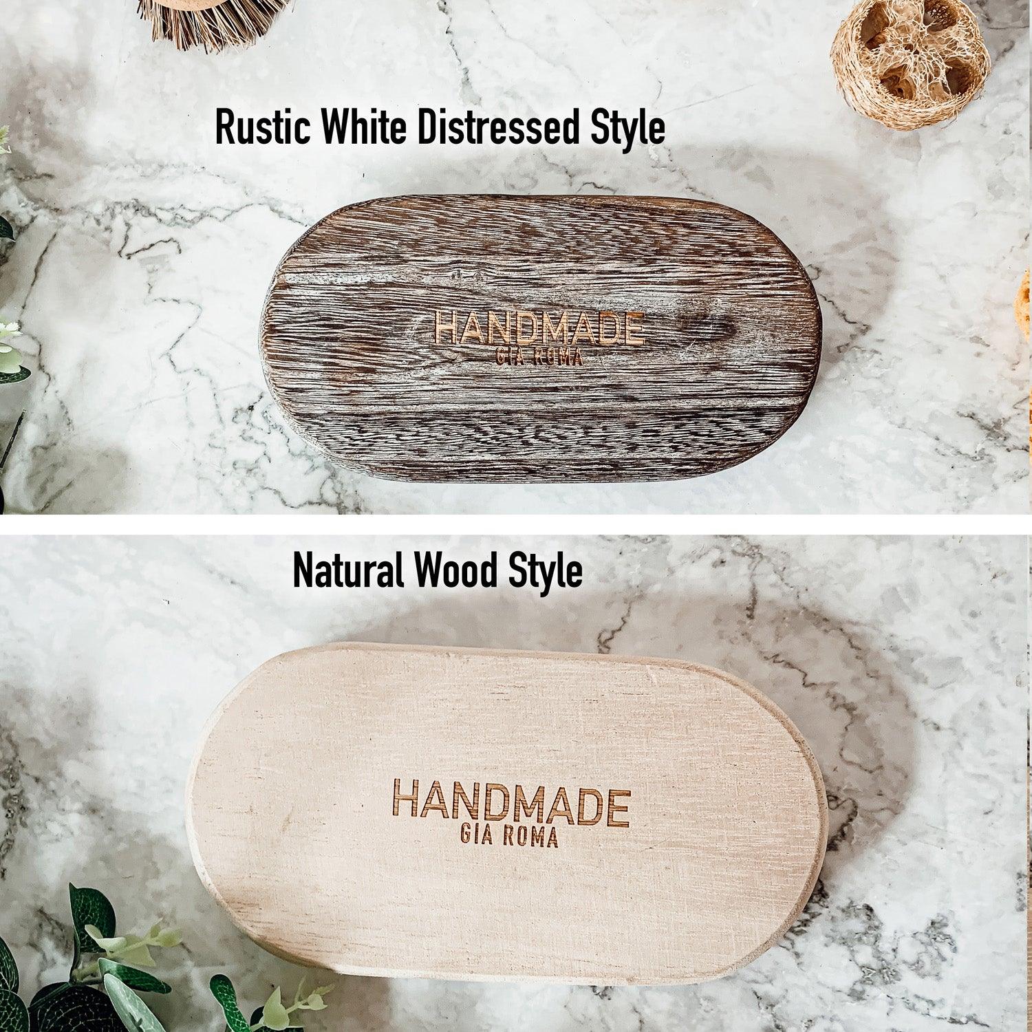 Rustic Wood Tray Gia Roma