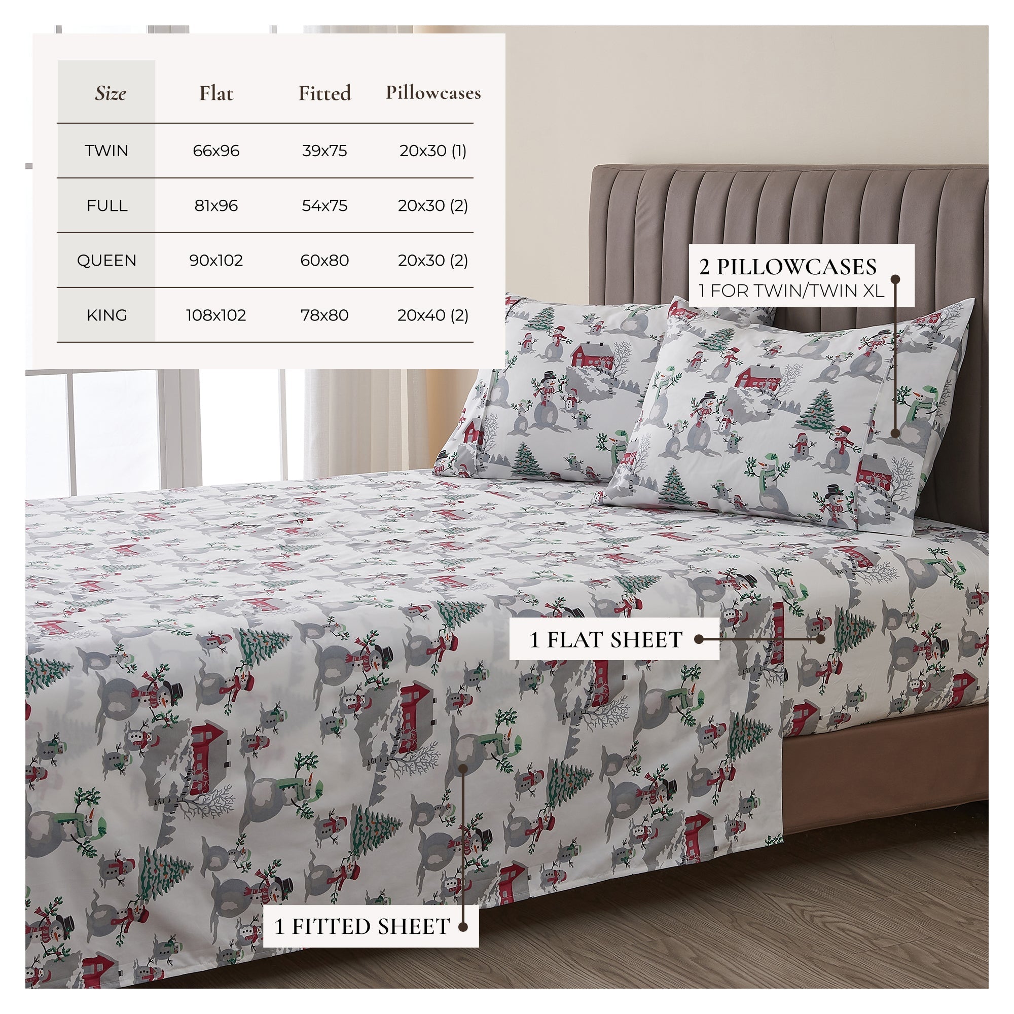Lodge Printed Sheet Set - Mountain Ridge Collection Great Bay Home