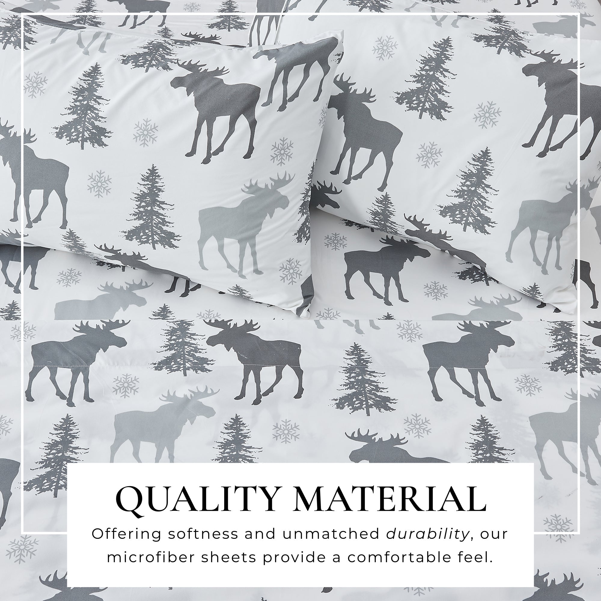 Lodge Printed Sheet Set - Mountain Ridge Collection Great Bay Home