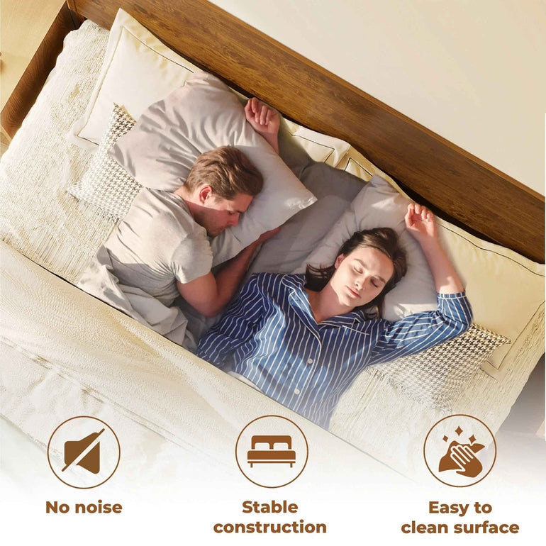 Haven Solid Wood Bed Frame Megsu