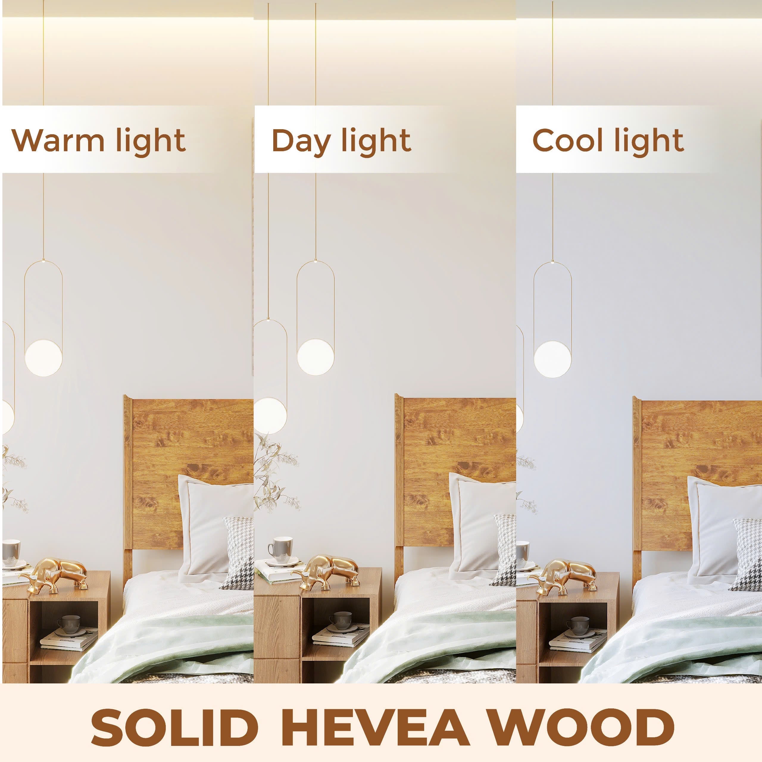 Haven Solid Wood Bed Frame Megsu